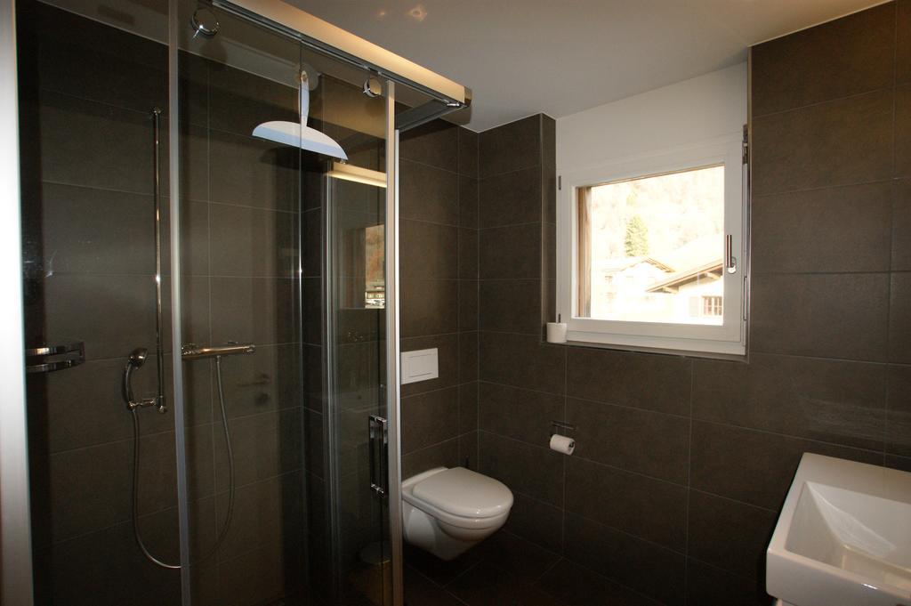 Ferienwohnung Haus Rufinis Klosters-Serneus Exterior foto