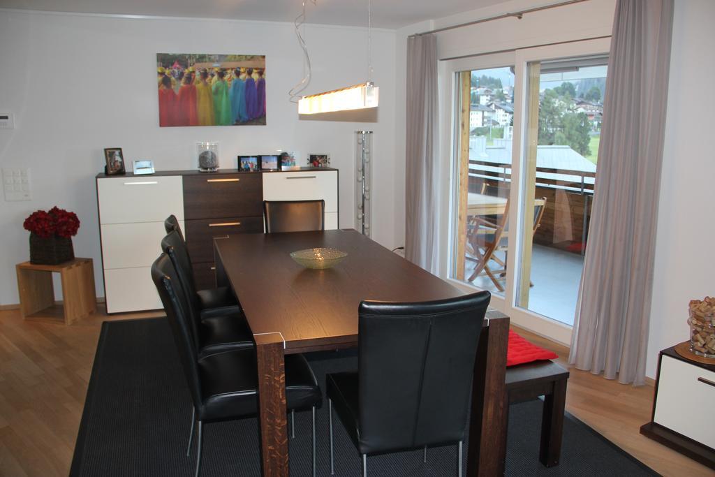 Ferienwohnung Haus Rufinis Klosters-Serneus Exterior foto